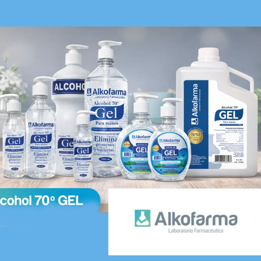 Alcohol gel medicinal