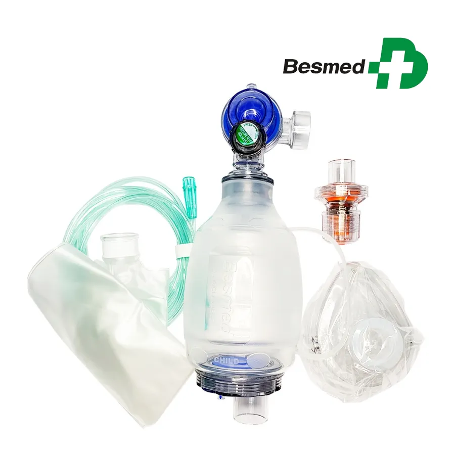 Resucitador manual neonatal pediátrico adulto