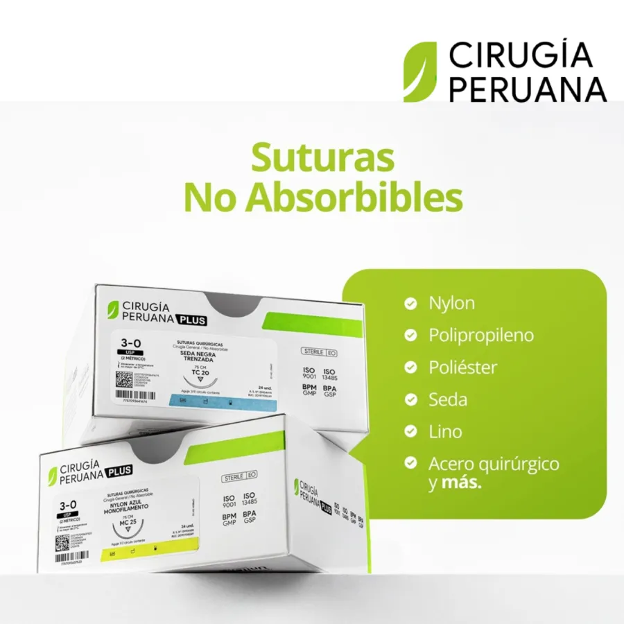 Suturas no absorbibles