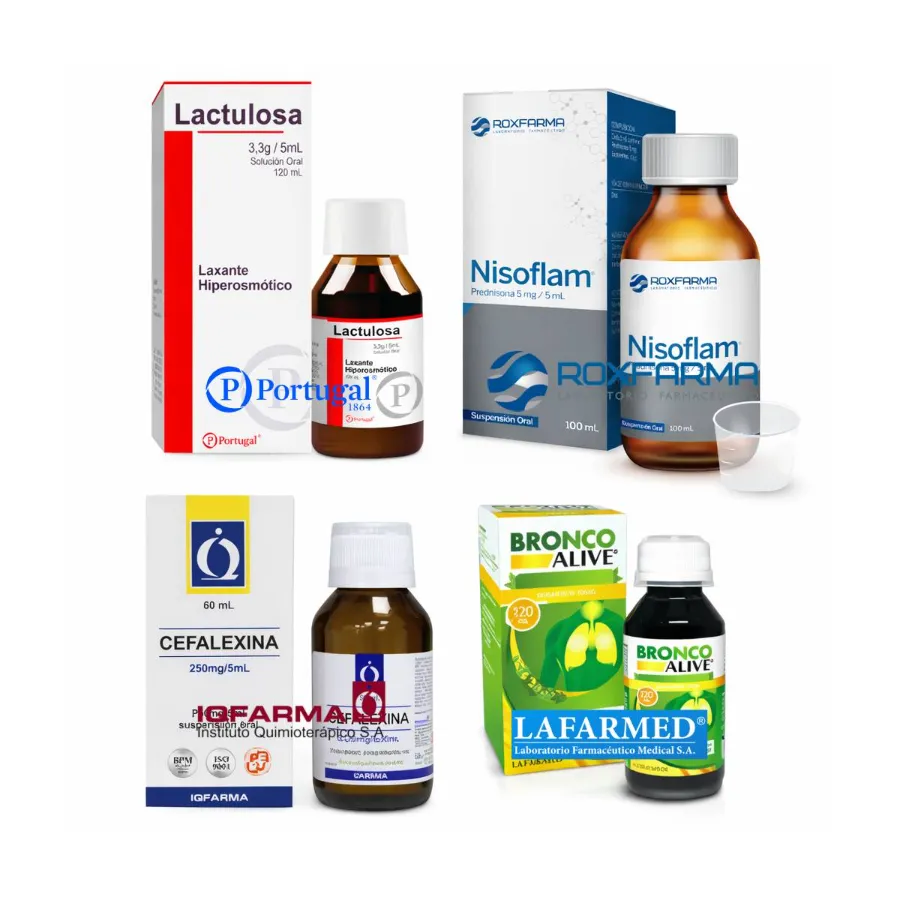Soluciones orales para administración médica